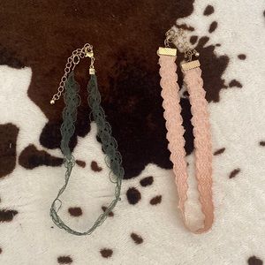 two necklaces